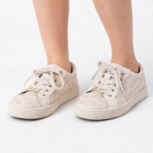 Michael Kors Signature Monogram Logo Canvas Girls Size 3